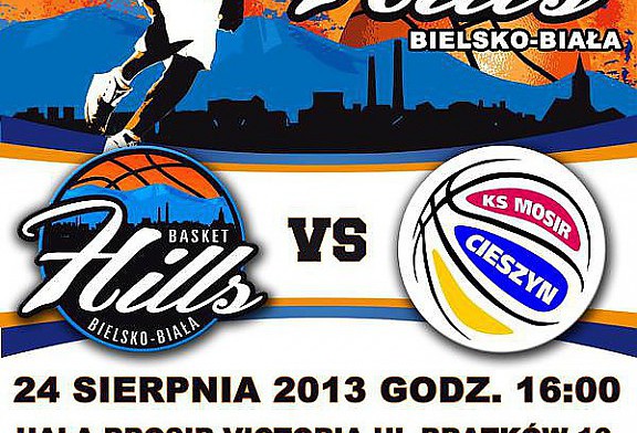 Pierwszy oficjalny sparing Basket Hills!