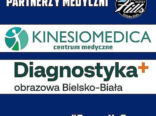Kinesiomedica oraz Diagnostyka Obrazowa Bielsko-Biała grają z nami!